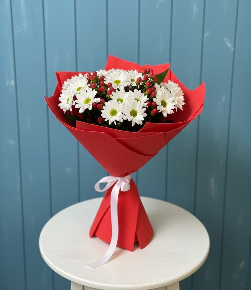 Букет цветов из: Хризантемы в Дятьково