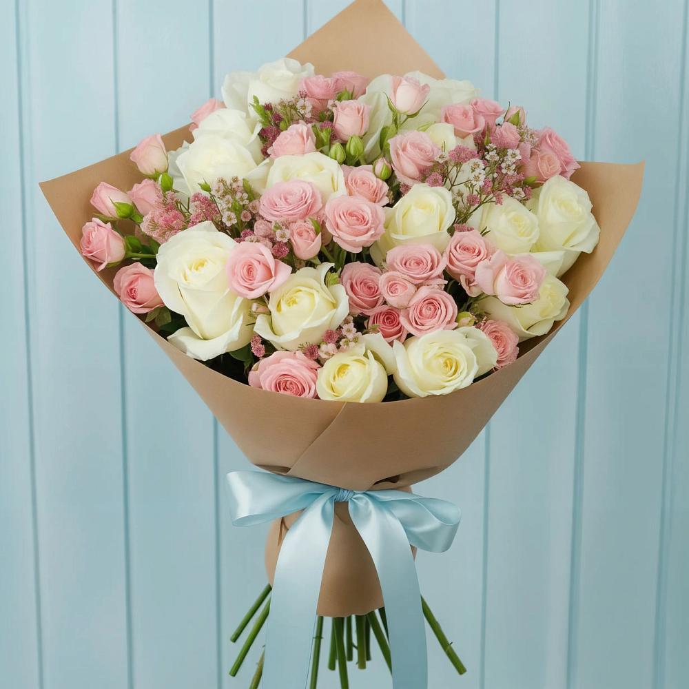 Букет цветов из: Розы в Дятьково