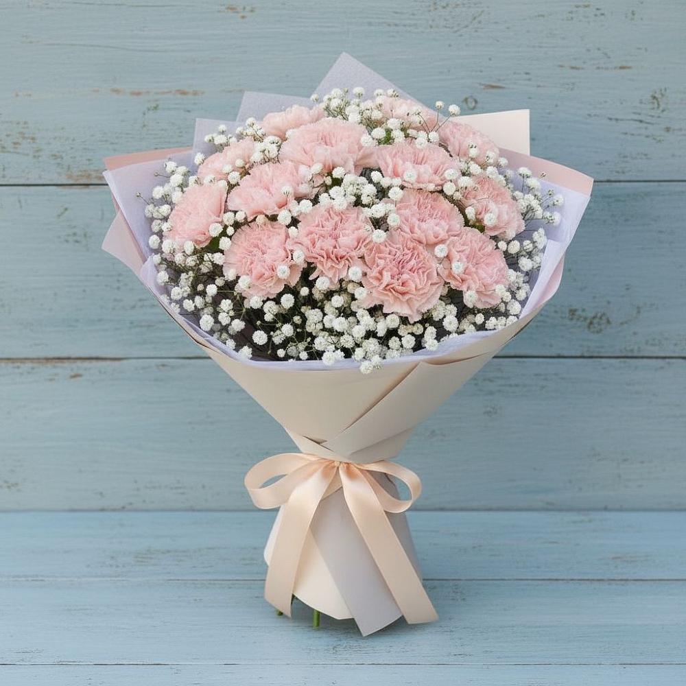 Букет цветов из: Гвоздики в Дятьково