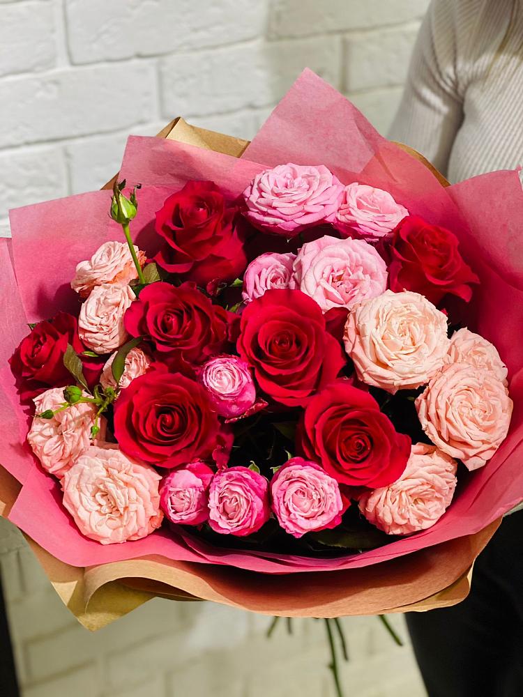 Букет цветов из: Розы в Дятьково