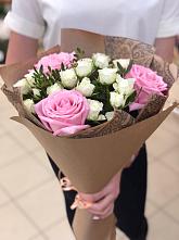 Букет цветов из:  Розы #REPLACE_PRED# Дятьково