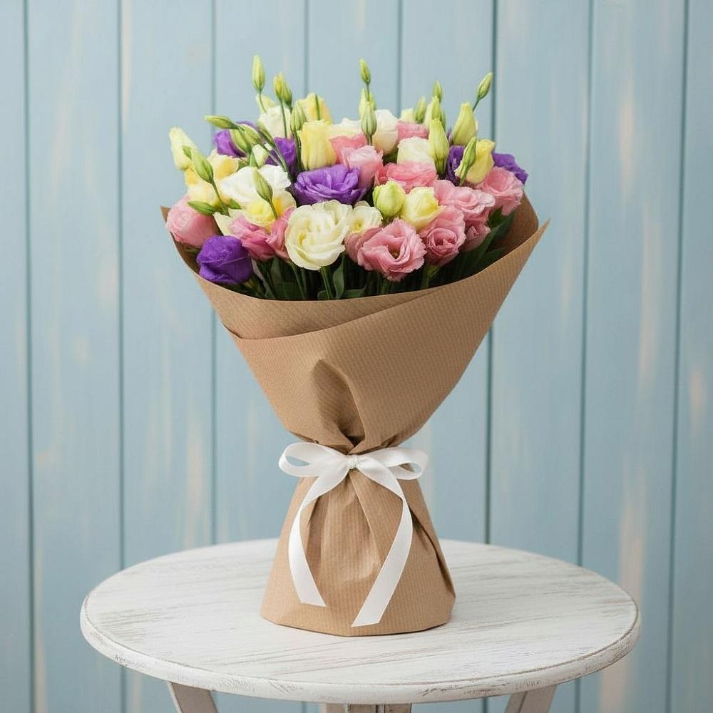 Букет цветов из: Лизиантусы в Дятьково