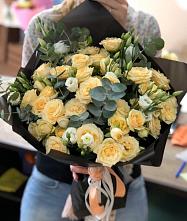 Букет цветов из:  Розы и Лизиантусы #REPLACE_PRED# Дятьково