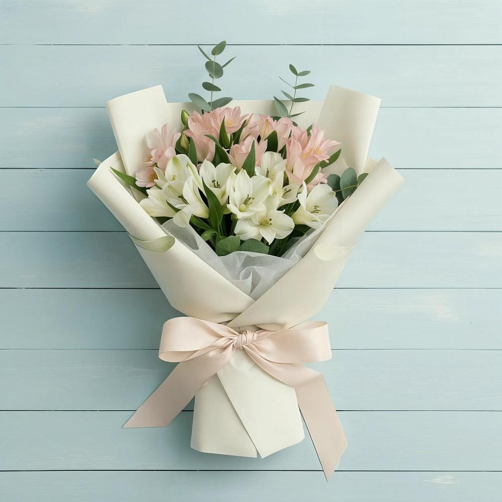 Букет цветов из: Альстромерии в Дятьково