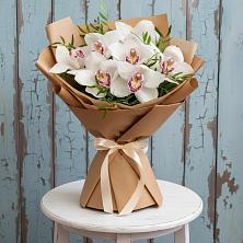 Букет цветов из:  Орхидеи и Розы в Дятьково