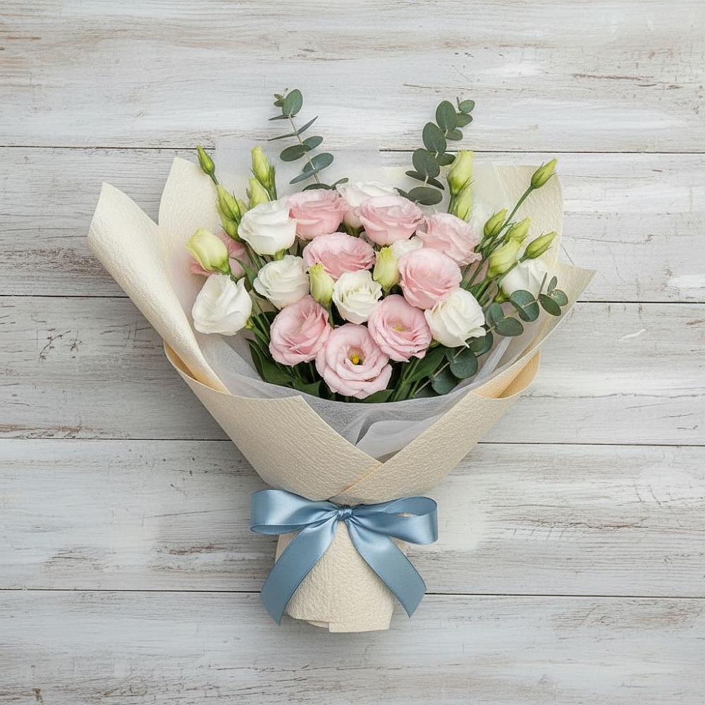 Букет цветов из: Лизиантусы в Дятьково